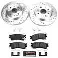 thumbnail image 3 of PowerStop Front Z23 Evolution Sport Carbon-Fiber Ceramic Brake Pad and Drilled & Slotted Rotor Kit Fits: KIA Select Models K5902, 3 of 10