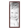 thumbnail image 2 of ArtToFrames 16" x 43" Cherry Picture Frame, 16x43 inch Red MDF Poster Frame (WOM-4333), 1 Pack, 2 of 8