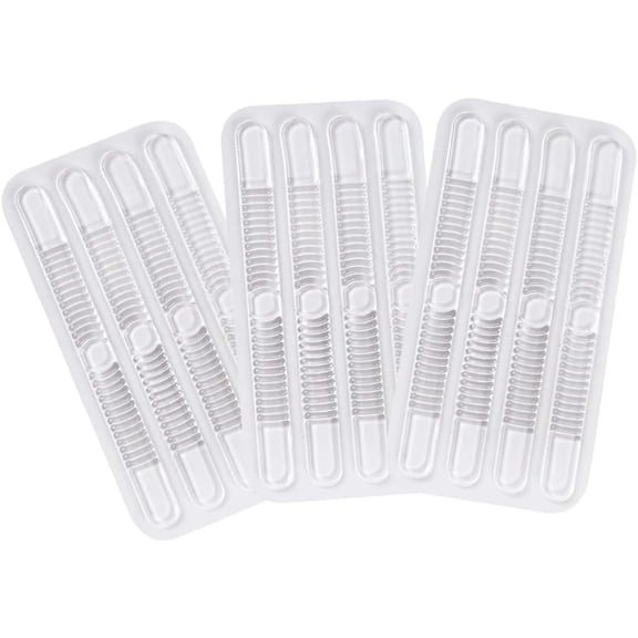 12pcs Shoe Strap Grips Gel Heel Cushions Women Self-Adhesive Heel Cushion Pads for Slingback Sandals Anti-Slip Shoe Inserts to Prevent Rubbing Blisters and Pain