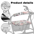 thumbnail image 4 of HELLHERO Hippo Rollator Seat Cover Walker Seat Cushion Cover and Comfortable Waterproof for Seniors Men Women, 4 of 6