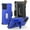 Blue, variant on For Motorola Moto G Power 5G 2026 Hybrid Wallet Case with Invisible ID Card Slot, Kickstand, Holster Belt Clip, Heavy-Duty Protection Phone Case Cover Blue