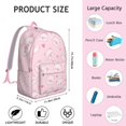thumbnail image 4 of Cute Pig Backpack – Cartoon Farm Animal Pattern Bookbag with Watercolor and Artistic Design for School, 4 of 5