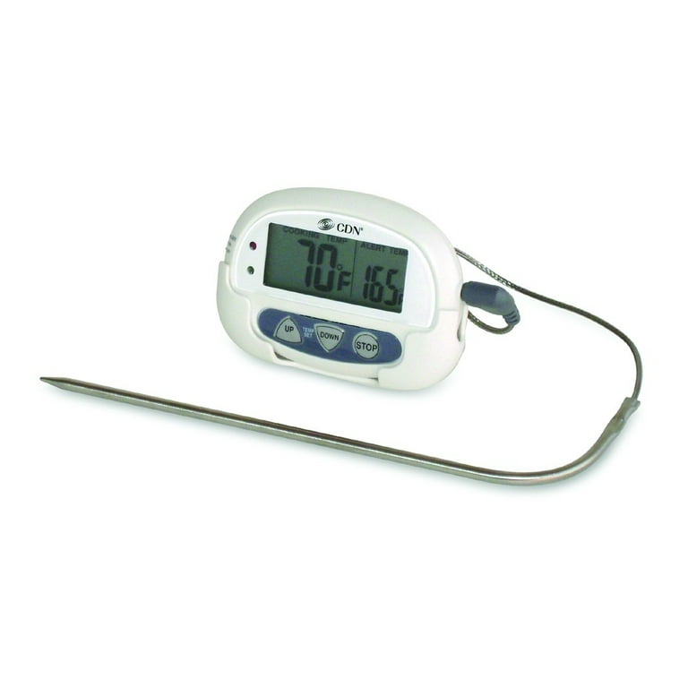 Dipwand Portable Digital Thermometer, with Extra Probe Sensor, Portable  Travel Temperature Reader