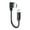 0.5m-Bend left, variant on Short 25/50/100cm USB3.0 to Type C Cable 5Gbps Fast Charging For Phone Tablet USB3.0 Data Cable For