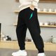 thumbnail image 2 of Odeerbi 8-15 Años Niños Algodón Pantalones de Deporte Deportivo Entrenamiento Pantalones de Jogger Lindos Joggers Informales Impresos, 2 of 4