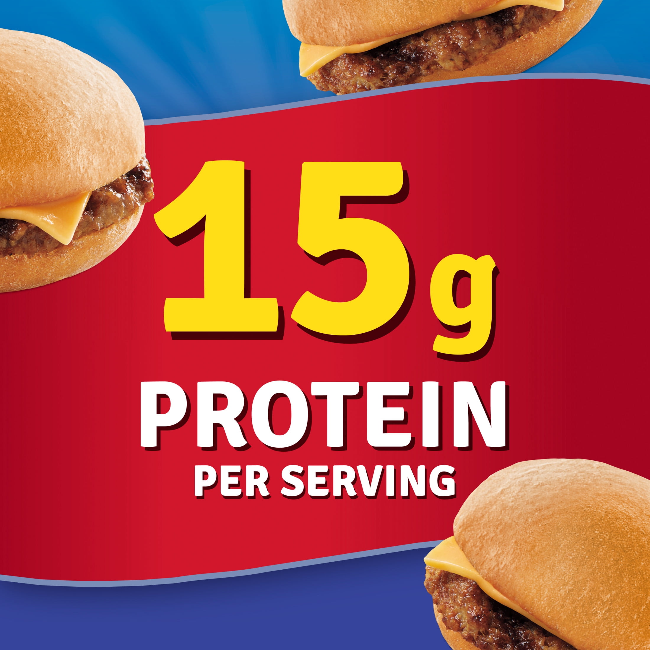 State Fair Cheeseburger, Fully Cooked, 1 Count, 4.6 oz (Frozen)