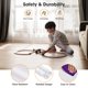 thumbnail image 4 of Yescom 60x46 Rectangle PVC Floor Mat Protector 1.5mm Thickness for  Home Office Rolling Chair Desk, 4 of 7