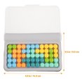 thumbnail image 4 of Shisuyan Travel Use Wisdom Pyramid Beads Toy Assorted Color 1 Set 5.5x3.5in, 4 of 9