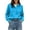 03# Blue, variant on Women's Knit V-Neck Sweater Ihhxva Button Front Oversized Long Sleeve Pullover Top Cozy Casual Winter Chunky Ribbed Soft Relaxed Fit S-2XL