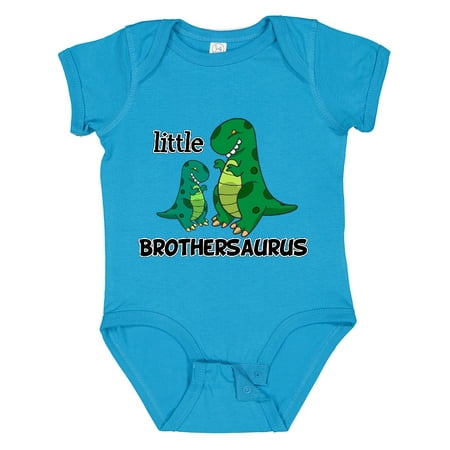 

Inktastic Little Brothersaurus Gift Baby Boy Bodysuit