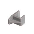 thumbnail image 4 of Turbo Air Refrigerator Shelf Clip, 1.13" Width, 2" Length, Gray, 1 oz Capacity, Compact, OEM Replacement Part, 4 of 4