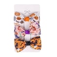 thumbnail image 1 of Halloween Children's Bow Hairpin Set With Printed Halloween Elements, 3PC In A Pack, 1 of 3