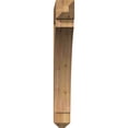 thumbnail image 2 of Ekena Millwork 6"W x 38"D x 44"H Thorton Craftsman Rough Sawn Bracket, Western Red Cedar, 2 of 4