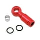 thumbnail image 4 of Aceite para bicicletas de montaña Greeniant cabezal de oliva conectores de manguera de freno de disco hidráulico 5piezas Rojo, 4 of 5