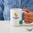 thumbnail image 4 of CafePress - Rock Climbing Chick Large Mug - 15 oz Ceramic Large White Novelty Mug, 4 of 6