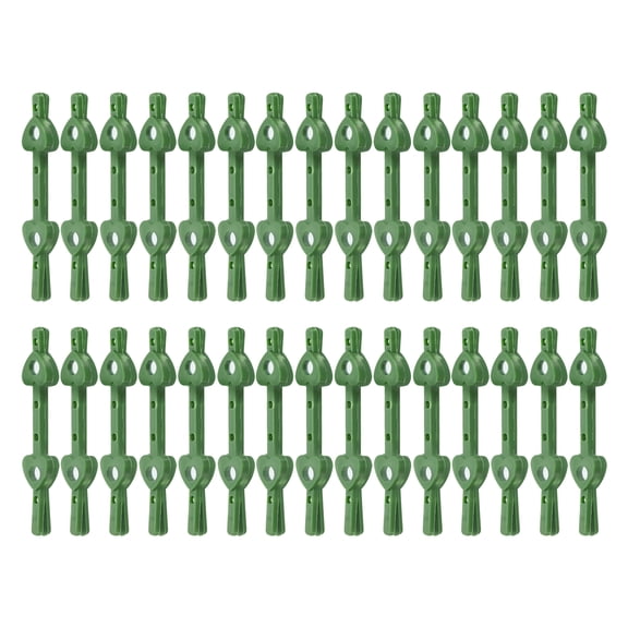 Uxcell Floral Boutonnieres Magnets Corsage Brooches for Flowers Making DIY Wedding, Green 30 Pack
