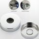 thumbnail image 2 of Wosthever Cubierta para grifo de ducha de 2 piezas, elegante cubierta de tubo de ducha de acero inoxidable confiable y fácil de instalar Accesorios de baño, 2 of 6