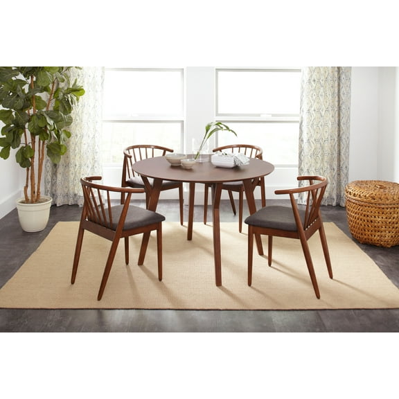 Jofran Copenhagen 44" Round Mid-Century Modern Dining Table
