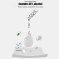 thumbnail image 4 of 10 Pack Portable Disinfection Wipes Moist Wipes With 75% Alcohol For Deep Cleaning Hands Tables, 4 of 5