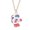 Rouge2, variante sur Bradem Liquidation! Collier Créatif Série Astronaute Étoile Coréenne Pendentif Fusée Mignonne Lilliputienne Long Collier Accessoires de Vêtements de Noël pour Femmes, Rouge2, Taille Unique, 1*Collier
