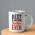 thumbnail image 2 of Best Father Ever Coffee Mugs 15 OZ Sublimation Mugs,Double-sided Printing Ceramic Cups Ceramic Mugs for Coffee,Tea,Hot Cocoa, 2 of 4