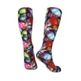 thumbnail image 4 of Balery Easter Egg Printed Novelty Socks Men's Women's Crew Socks Sports Socks Knee High Socks Cotton Socks Quirky and Cool Socks, 4 of 9