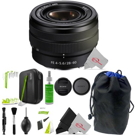 Sony FE 28-60mm f/4-5.6 Full-Frame Compact Zoom Lens + Essential Accessory Kit