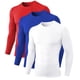 thumbnail image 1 of Camisas de compresión Queerier para hombre, paquete de 3, manga larga, 1 of 8