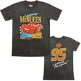 thumbnail image 5 of Disney Pixar Cars Lightning McQueen 95 Juniors Graphic T-Shirt, Vintage Wash, XS-XL, 5 of 8