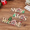 thumbnail image 4 of Christmas Welcome Label Wooden Sign, 4 of 5