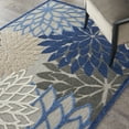 thumbnail image 6 of Nourison Aloha Indoor/Outdoor Blue/Multicolor 5'3" x 7'5" Area Rug, (5x7), 6 of 10