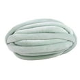 thumbnail image 4 of S SERENABLE Chunky Yarn Jumbo Tubular Yarn Hand Knit Soft Knitting Bulky Yarn Arm Knit Yarn for Throw Tapestry Rug Making Pet Bed Macrame light green, 4 of 8