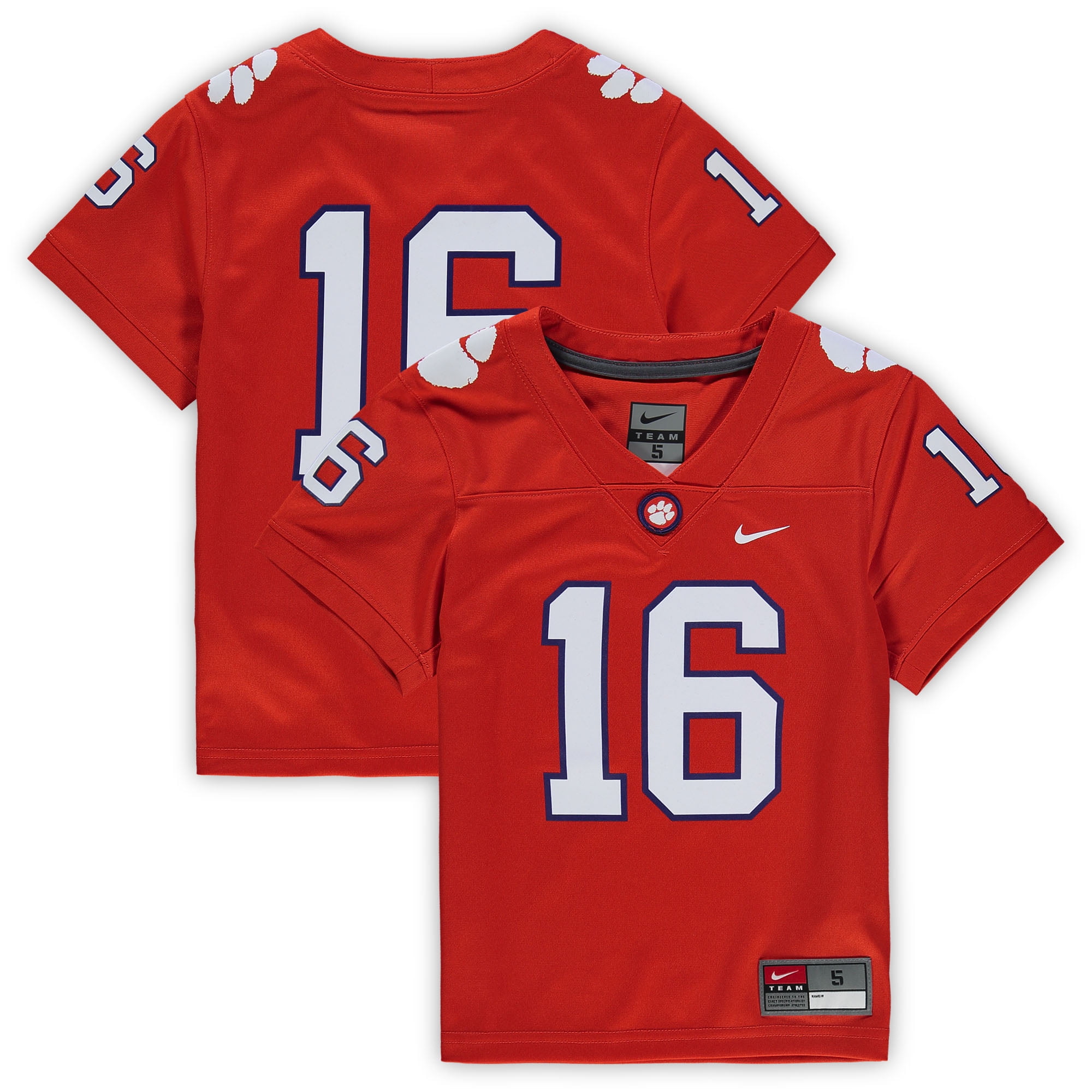 16 clemson jersey