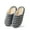 Gray, variant on Women's Slippers Warm Plush Slip On House Slippers Soft Cozy Fleece-Lined Slippers with Anti-Slip Soles