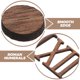 thumbnail image 5 of Reloj de pared DIY con números, moderno, sin marco, de madera, grande, con números romanos, para sala de estar, dormitorio, oficina, decoración del hogar, 5 of 7
