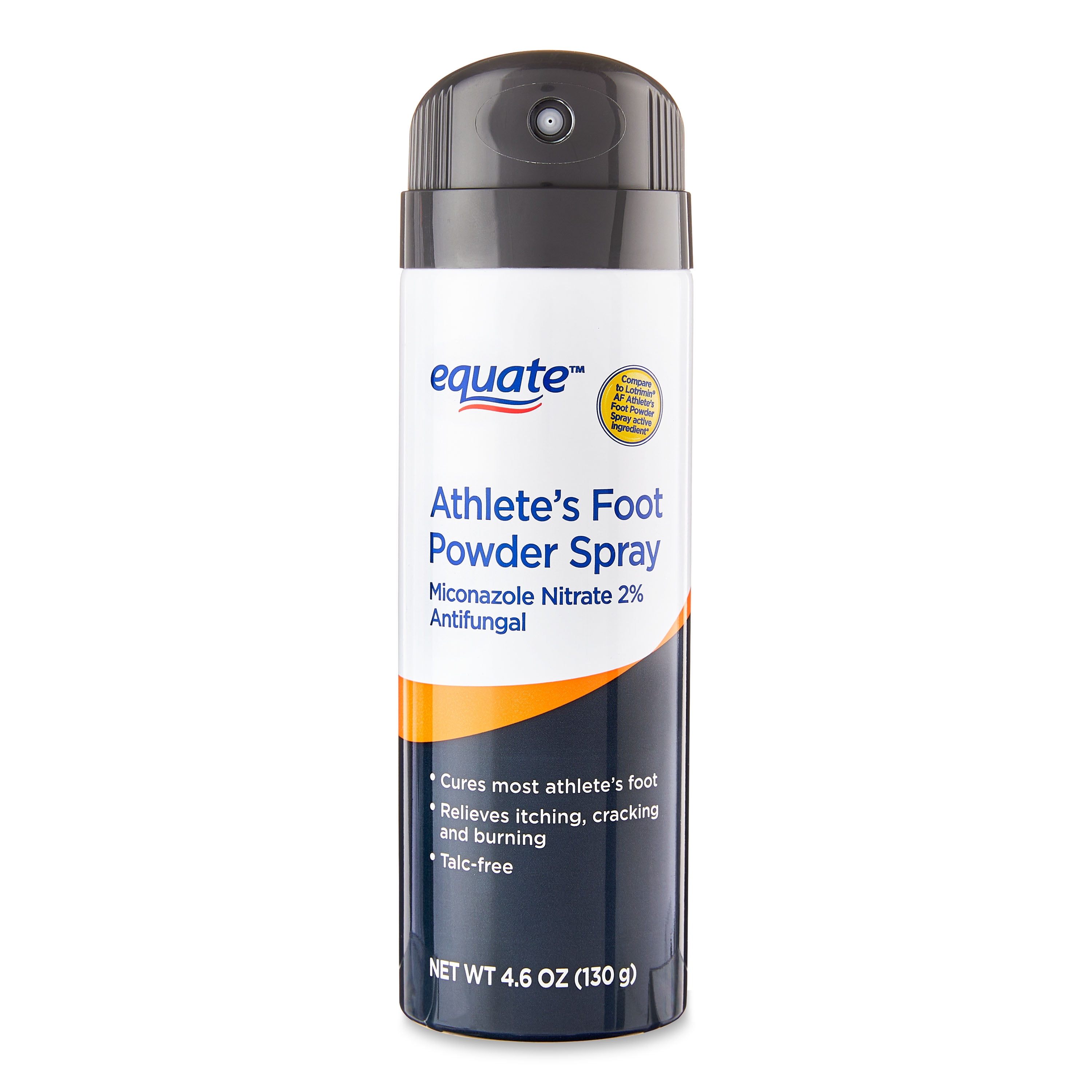 Equate Athletes Foot Antifungal Powder Spray, 4.6 oz
