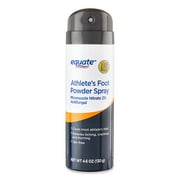 Equate Athlete’s Foot Antifungal Powder Spray, Miconazole Nitrate 2%, 4.6 oz, Compare to Lotrimin® AF Powder Spray Active Ingredient
