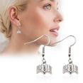 thumbnail image 2 of Book Earrings Student Classmates Good Friendship Graduation Season Book Earrings Big Stud Earrings Earrings Fashion Earrings Set Earrings for Girls Ears Pearl Earrings Dangle Small Pearl Hoop Earrings, 2 of 4