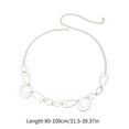 thumbnail image 5 of JZROCKER Stylish Round Link Waist Accessory Trendy Circular Link Waist Chain Accessory Suitable For Various Wardrobe Styles, 5 of 11