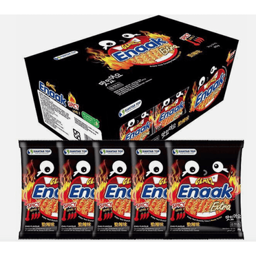 Gemez Enaak Spicy Level 3 Snack Noodle 28g x 30 Packs