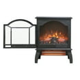 thumbnail image 3 of GUTALOR 18 inch Small Electric Fireplace 3D Infrared Electric Stove With Remote Control, 3 of 9