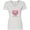 AA-White, variant on Inktastic Doodle Mom Women's V-Neck T-Shirt