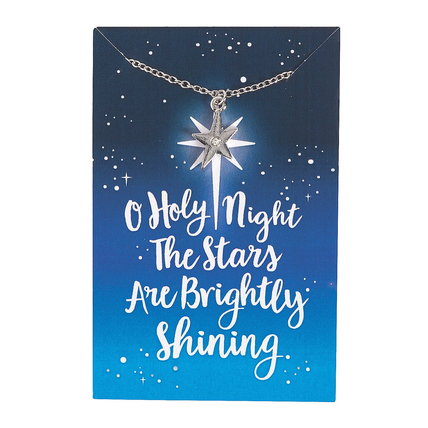 O Holy Night Star Necklace On Card Party Favors 12 Pieces Walmart Com Walmart Com O Holy Night Star Necklace On Card Party Favors 12 Pieces Walmart Com Walmart Com
