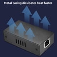 thumbnail image 4 of GUYUTING Metal 100mbps POE Repeater for Reliable Performance - Forwards Ethernet & POE Power via Cat5/6 Cable, 4 of 5