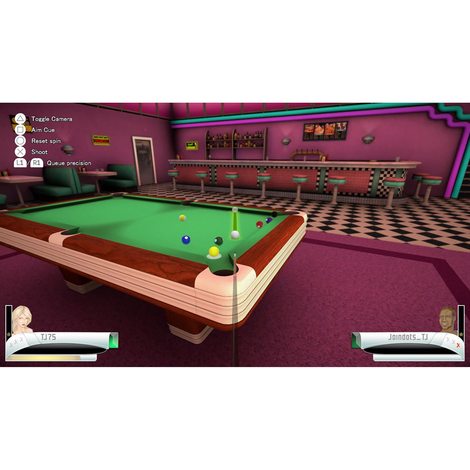  free online 3D billiard game