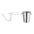 thumbnail image 6 of LOVIVER Desktop Ice Bucket Stand Coolers Rack Lightweight Multifunction Heavy Duty Bucket Rack for BBQ Cooking Outdoor Camping, 6 of 8