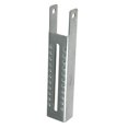thumbnail image 1 of C.E. Smith Trailer Boat Bunk Board Bracket 10600G40 Edge Bunk Mount; 9-1/2 Inch Length; Galvanized; Steel; Single, 1 of 2