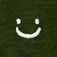 thumbnail image 2 of Dalix Lil Smile Embroidered Cotton Tee Lightweight Jersey Mens in Olive XL X-Large, 2 of 5