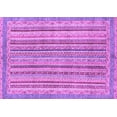 thumbnail image 1 of Ahgly Company Indoor Rectangle Oriental Purple Modern Area Rugs, 2' x 5', 1 of 4