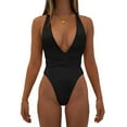 thumbnail image 2 of YTDSCS Women's Swimsuits One-Piece Bathing Suit Swimsuits Women's Swimwear Solid Color Stylish Comfortable Bikini, 2 of 9